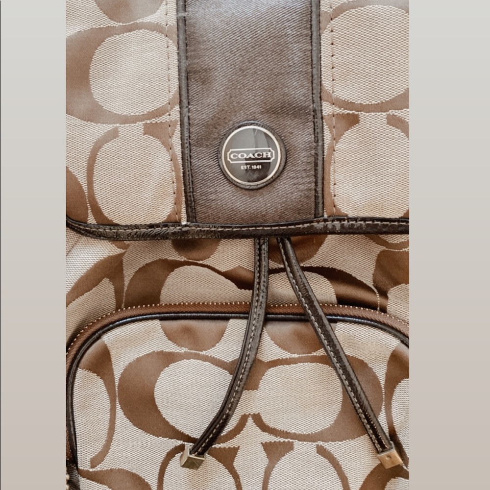Coach Backpack - image 2
